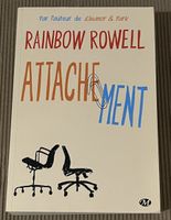 Roman "Attachement" Rainbow Rowell français bon état