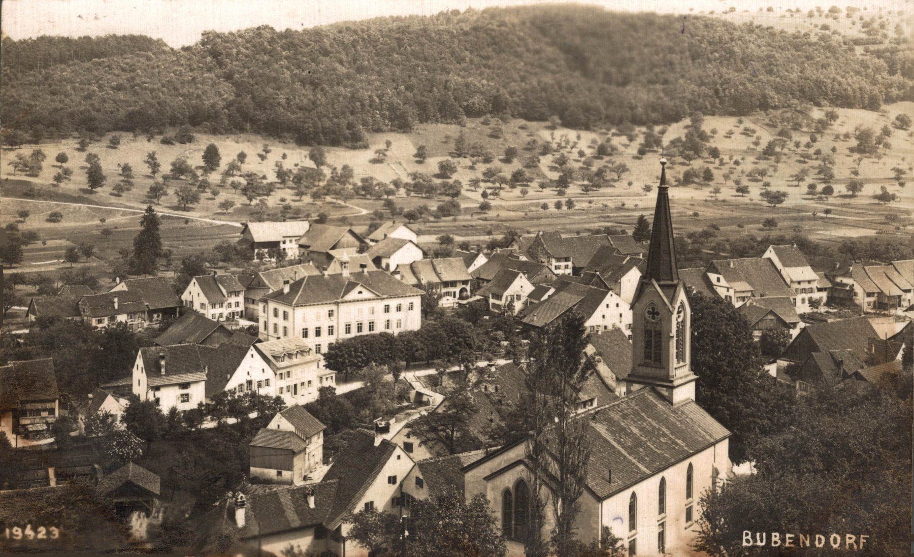 Cartes postales: Bubendorf, Kirche – D'occasion à Bronschhofen par Astore