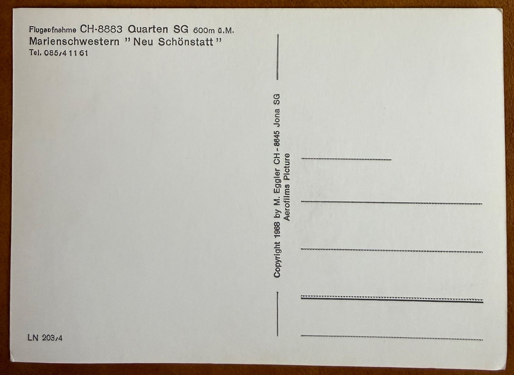 Cartoline postali: Quarten - (SG) Luftbild - AK – Usato da Lutry venduto da Ediego 1