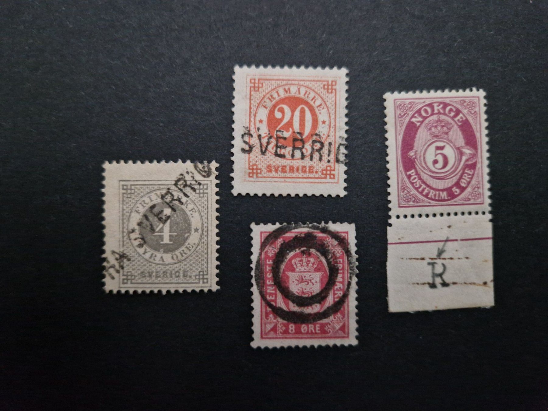 Tutti i francobolli: Breifmarken NORWEGEN mit Sonderstempelung – Usato da Oberglatt ZH venduto da Pacos2000