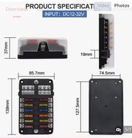 Sicherungskasten 12-Wege DC12-32V neu