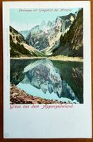 Fählensee mit Spiegelbild, Altmann. Gruss aus dem Appenzell