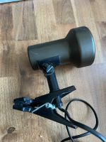 Spotlampe Klemmleuchte Lampe 60er 70er Vintage Retro Braun