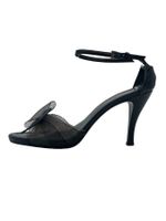 Armani Mesh Bow Sandale mit Absatz EU 39 Schwarz