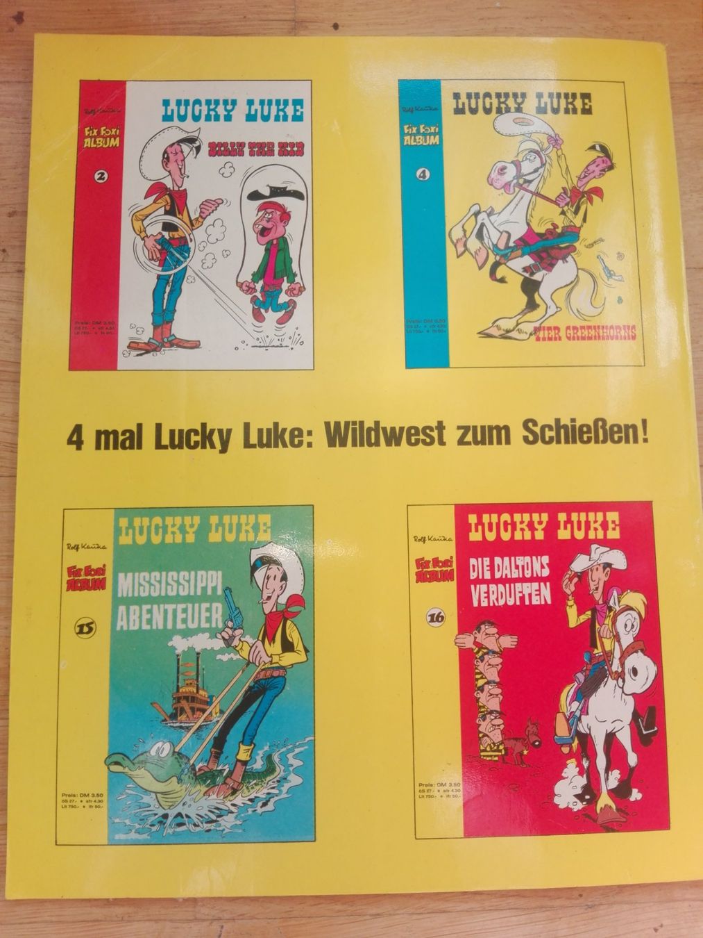 Comics: 2x Lucky Luke Comics Sergeant Lucky + Die Daltons verduften – Gebraucht aus St.Galllen von elkaphone 9
