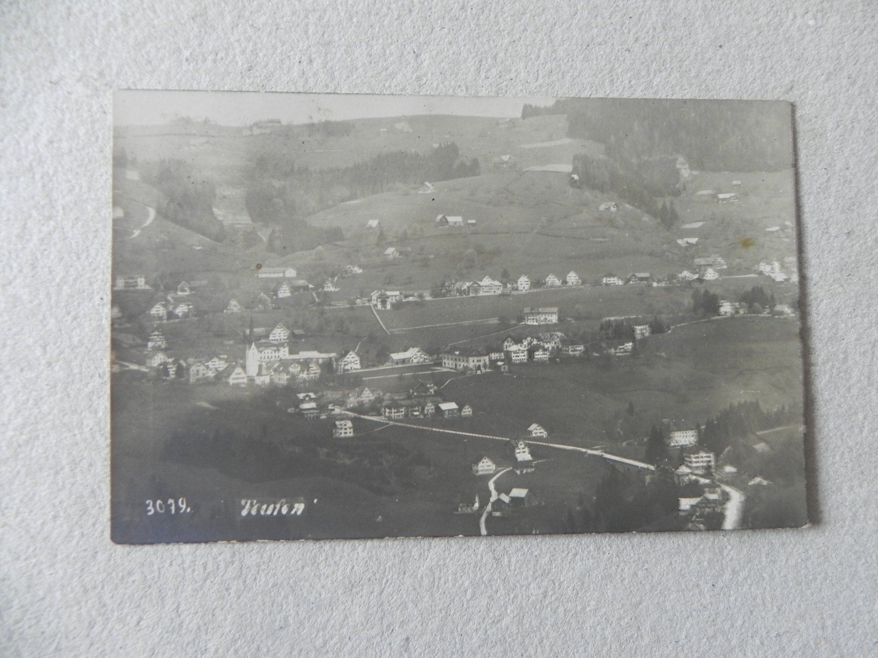 Cartoline postali: Karte Teufen App. A. Hane Rorschach 1920 – Usato da Siebnen venduto da krimsie