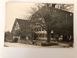 Postkarte Gasthof Kreuz Wohlen b. Bern alt unbeschriftet