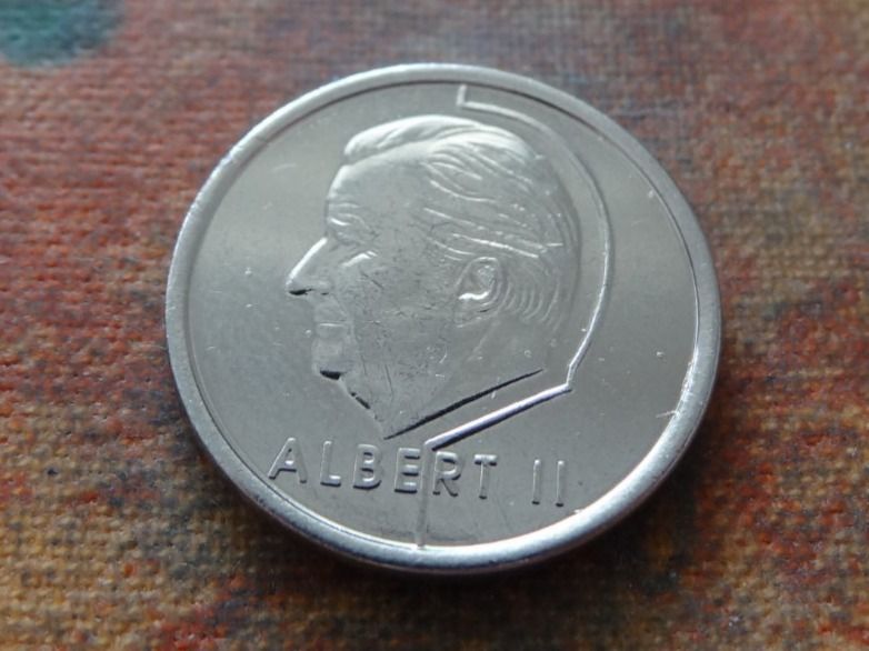 Alle Münzen: BELGIQUE  1  Franc  1998  ALBERT  II – Gebraucht aus Romanel-sur-Lausanne von Swift13 1