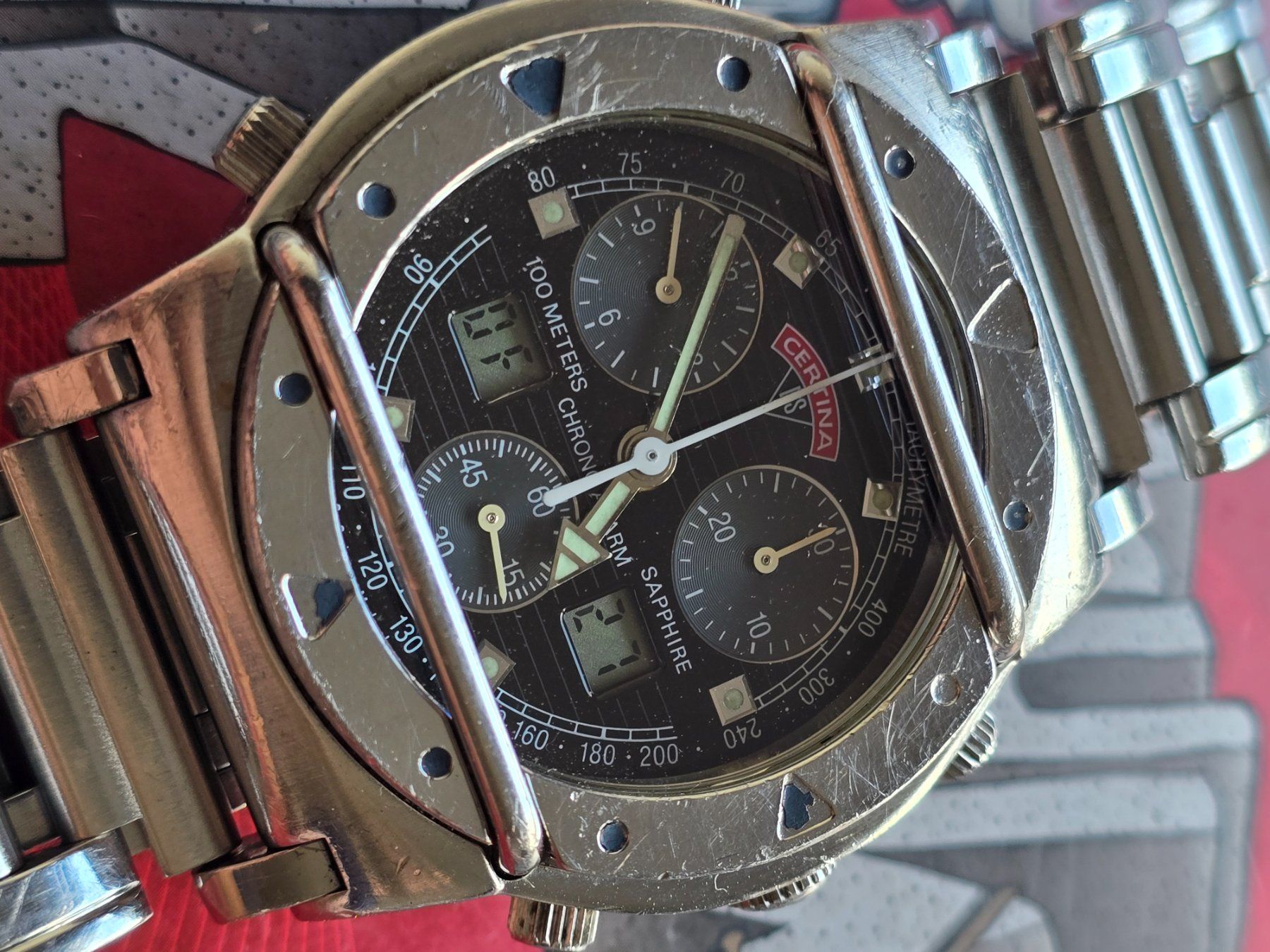 Certina Orologi: 314 Certina DS Cascadeur Chronograph Date – Usato da Muri AG venduto da Corredor