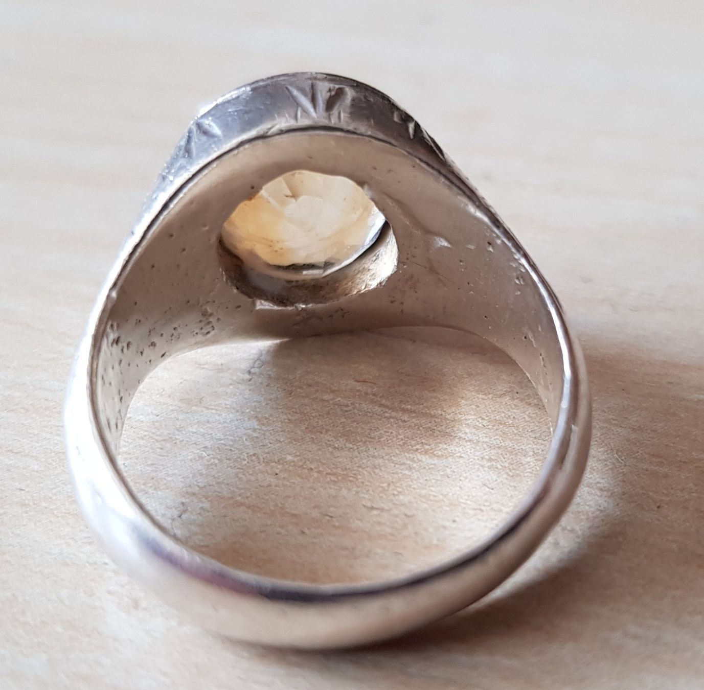 Anelli: Silber Ring Topas Damen / Herren – Usato da wetzikon venduto da Bestedienste 6