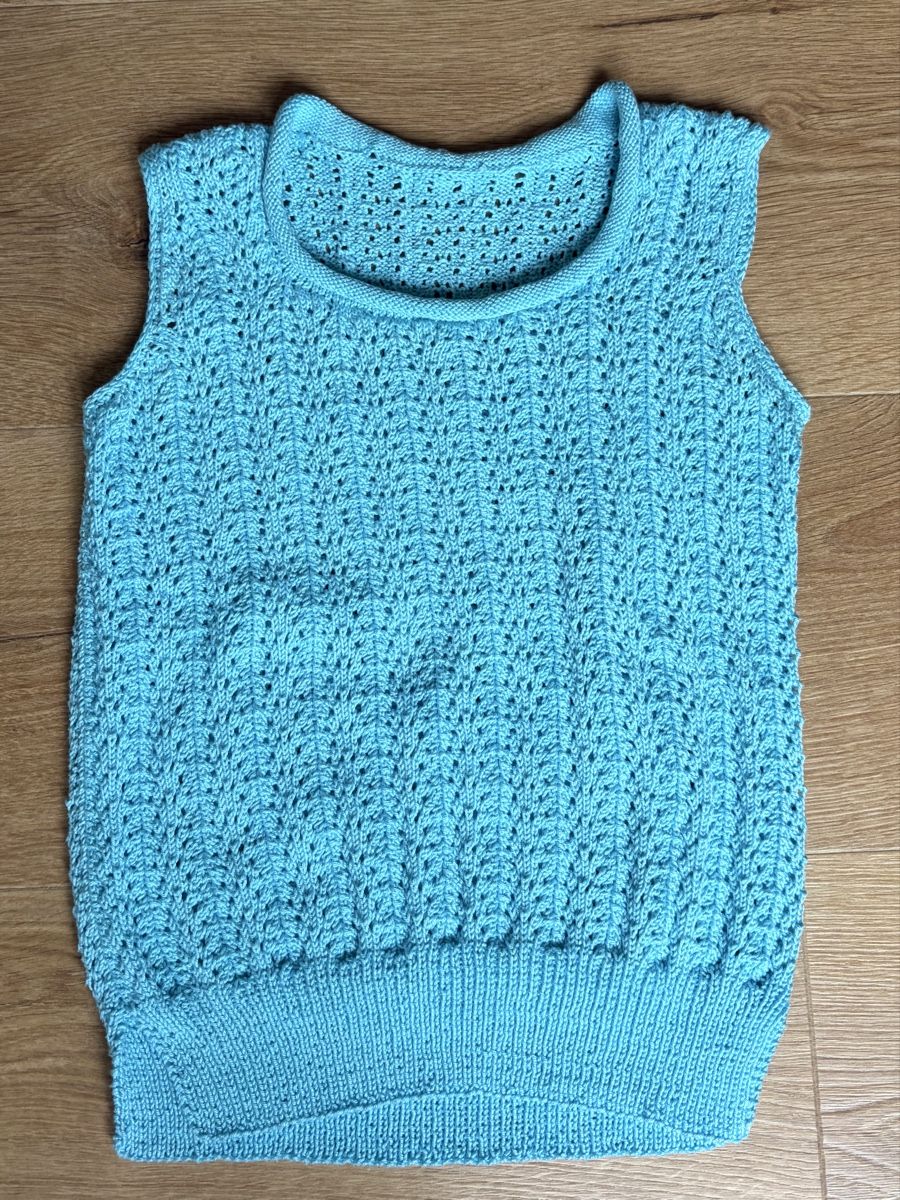 Top: Damen Stricktop Gr.S – Usato da Bern venduto da Schagunia