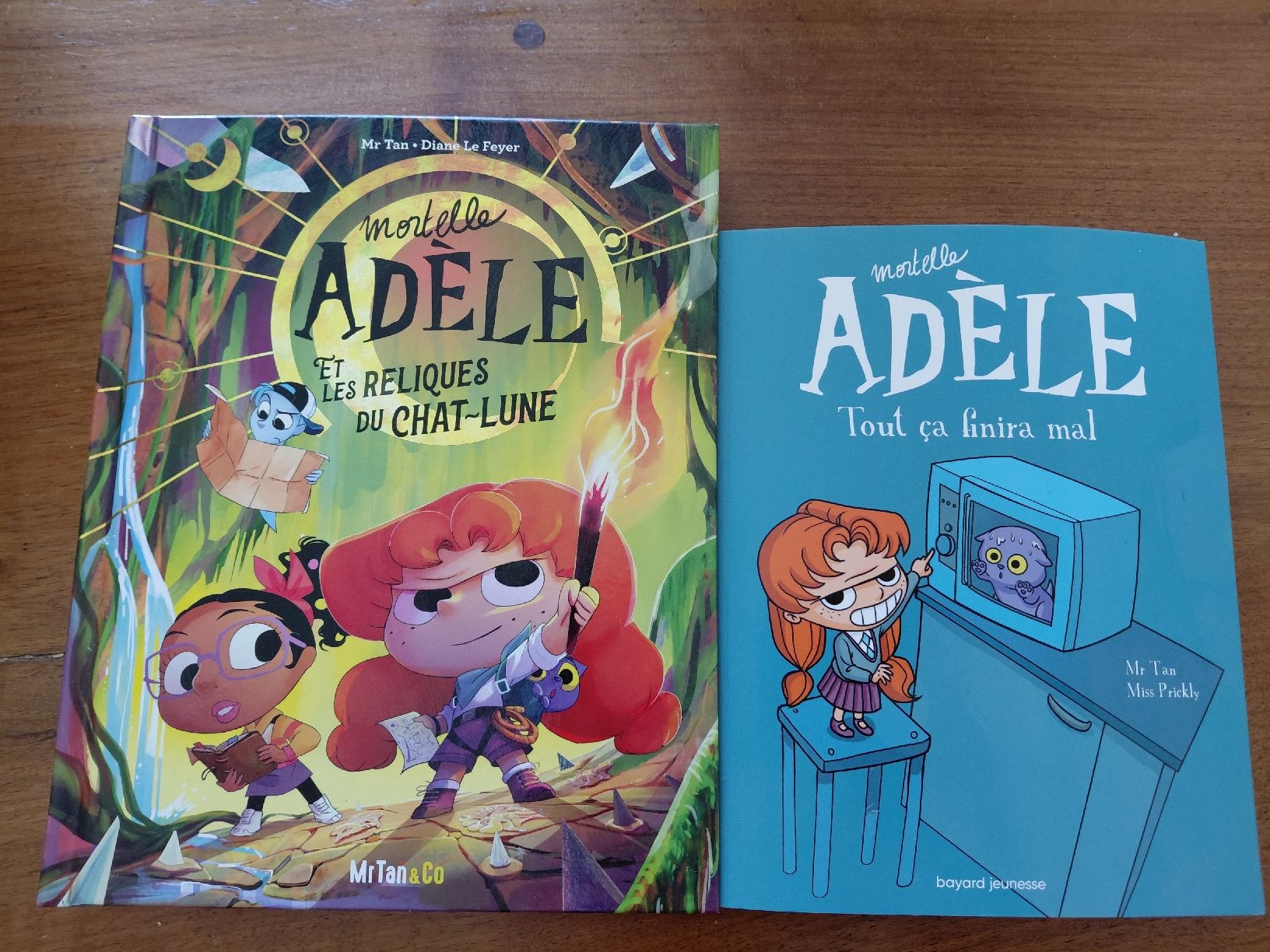 BD: lot de 2 bd mortelle Adèle  – D'occasion à conthey par Sarahaude1
