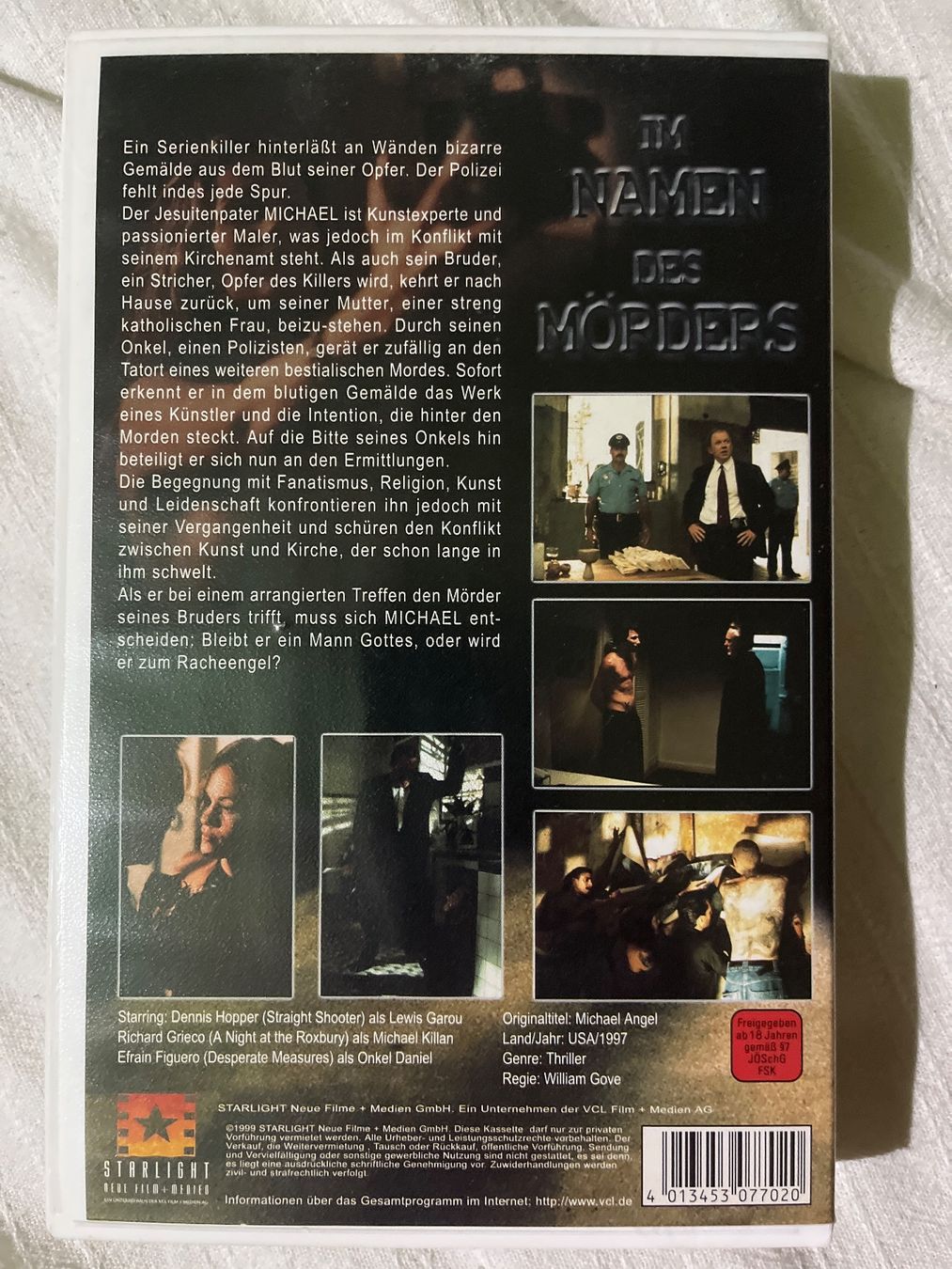 Tutti i VHS: Im Namen des Mörders VHS – Usato da Basel venduto da patku79 1