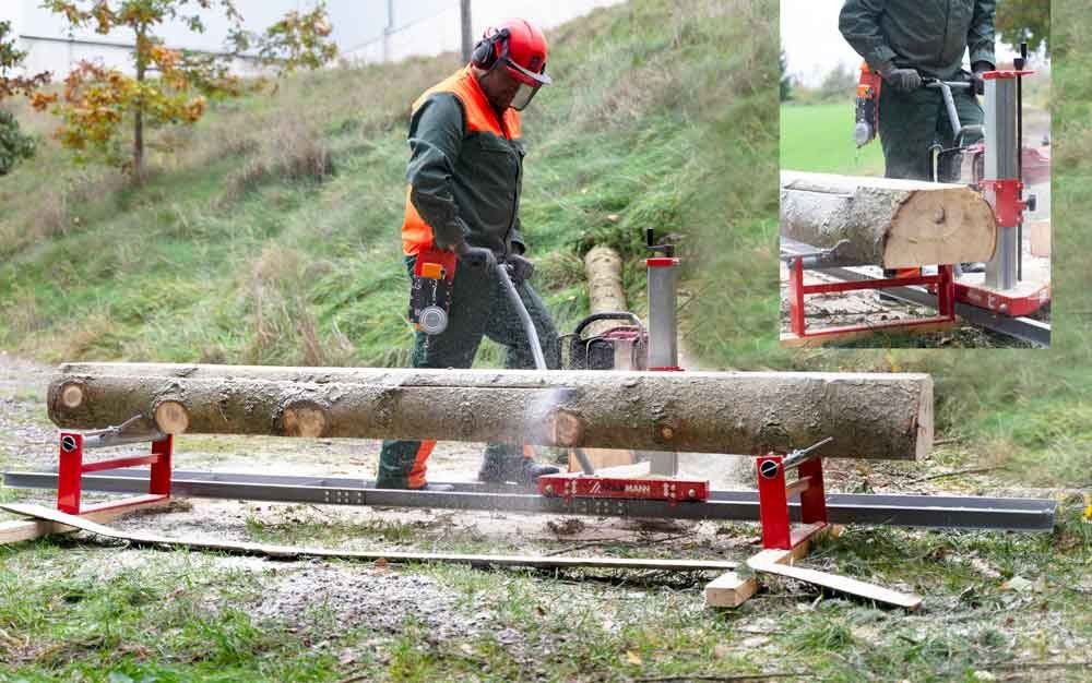 Seghe: Mobiles Anbausägewerk – Nuovo e nell'imballaggio originale da Aarwangen venduto da Maschinenhandelkulms 4
