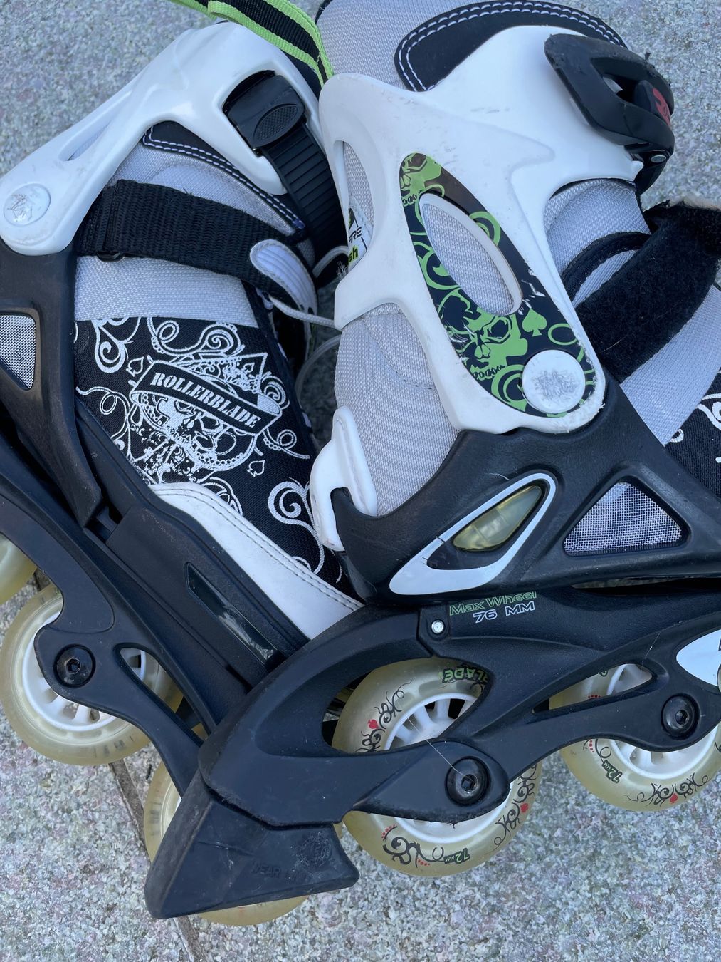 Patins à roul. & inline: Rollerskates - Grösse verstellbar – D'occasion à Pfeffingen par Paco1991 2