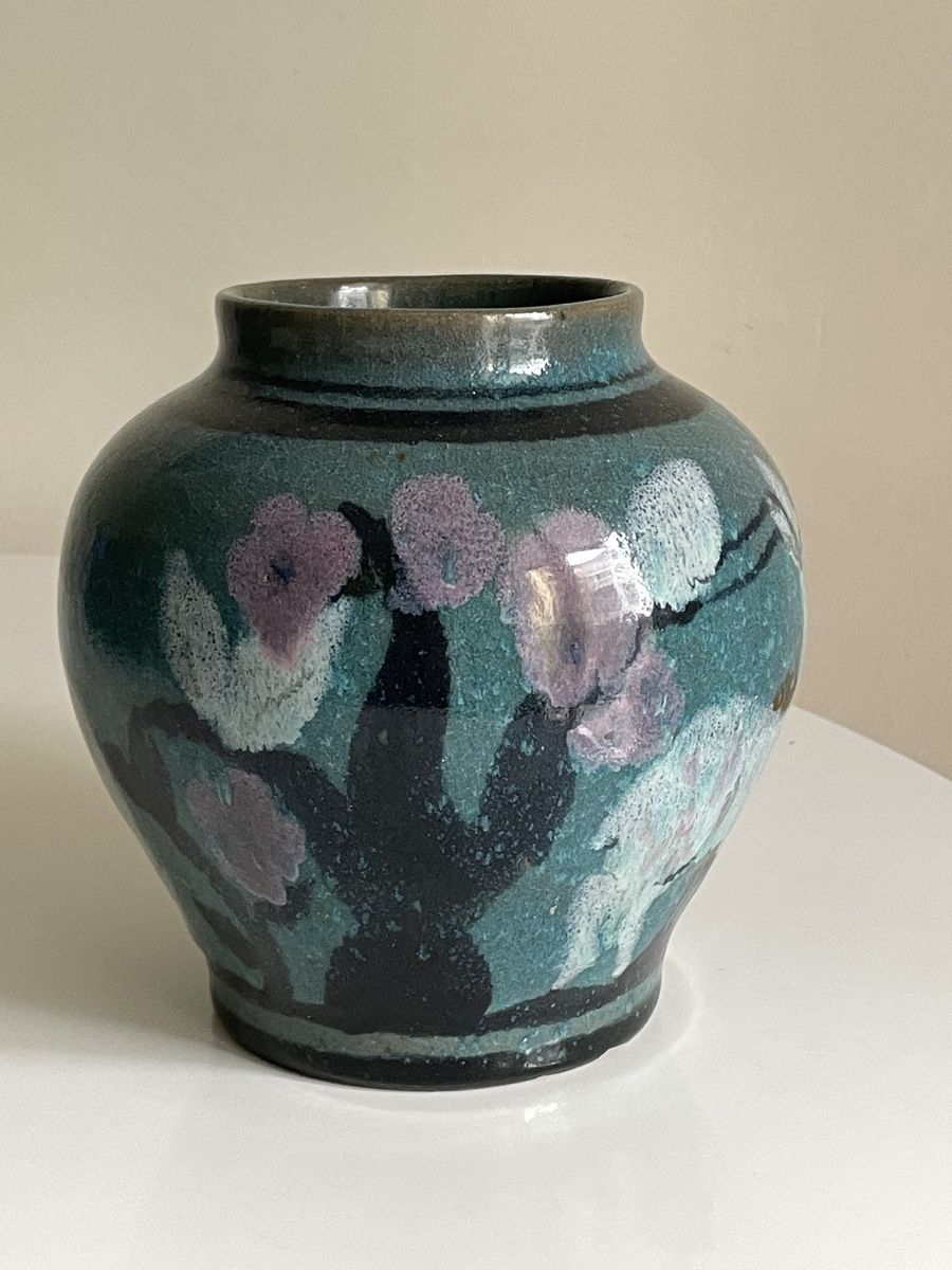 Vasi & Recipienti: Midcentury studio ceramic artist vase  – Usato da Basel venduto da Amechan. 4