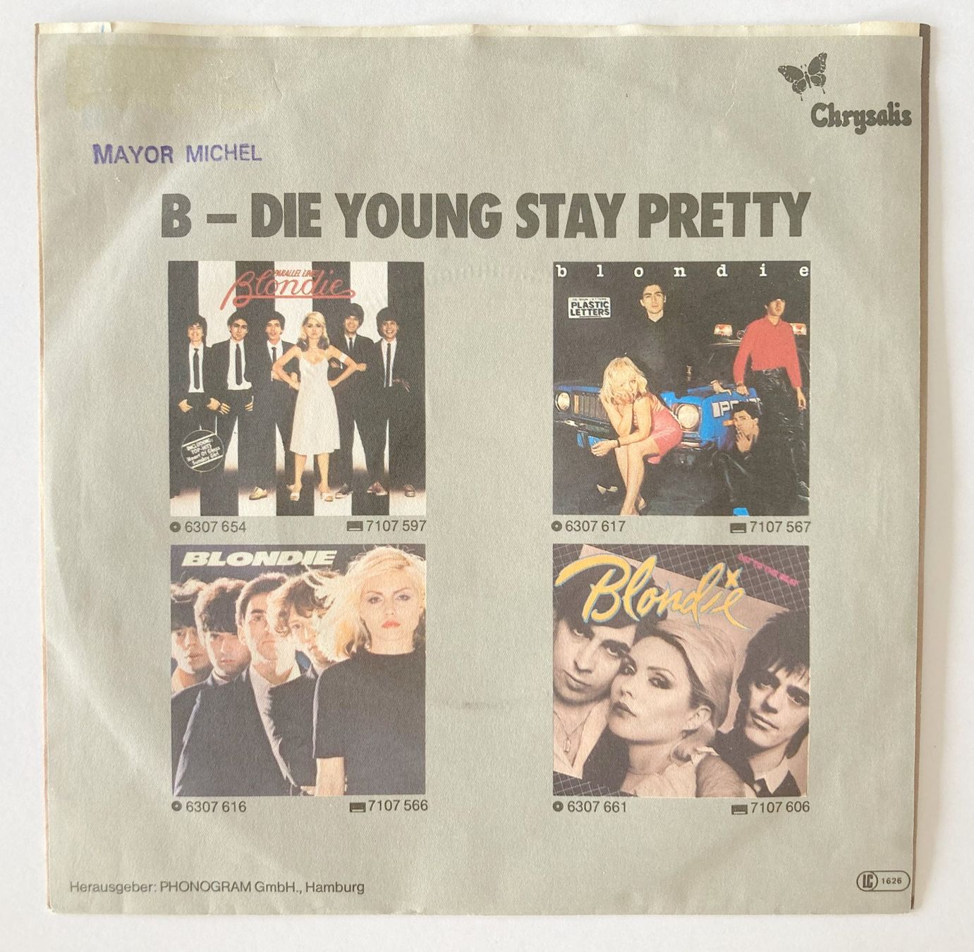 Dischi in vinile: BLONDIE - ATOMIC – Usato da Bottens venduto da hotter-than-hell 1