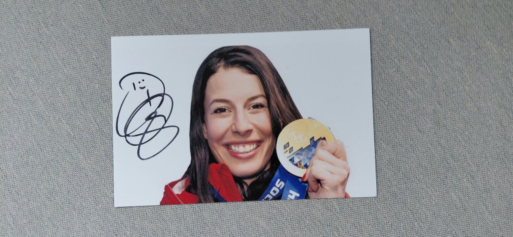 Autographes: Autogramm Dominique Gisin – D'occasion à Schmerikon par Olympia04