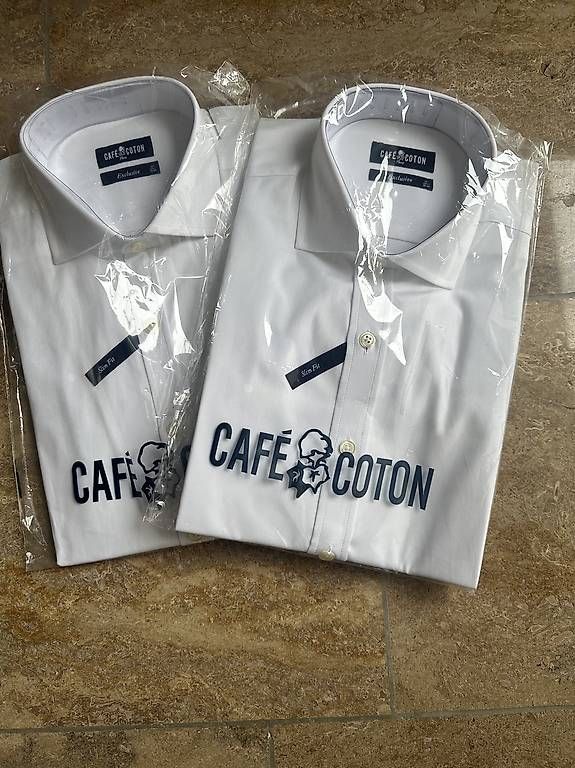 Camicie: Cafe Coton Paris Hemden Neu – Nuovo e nell'imballaggio originale da Zürich venduto da Sebfe
