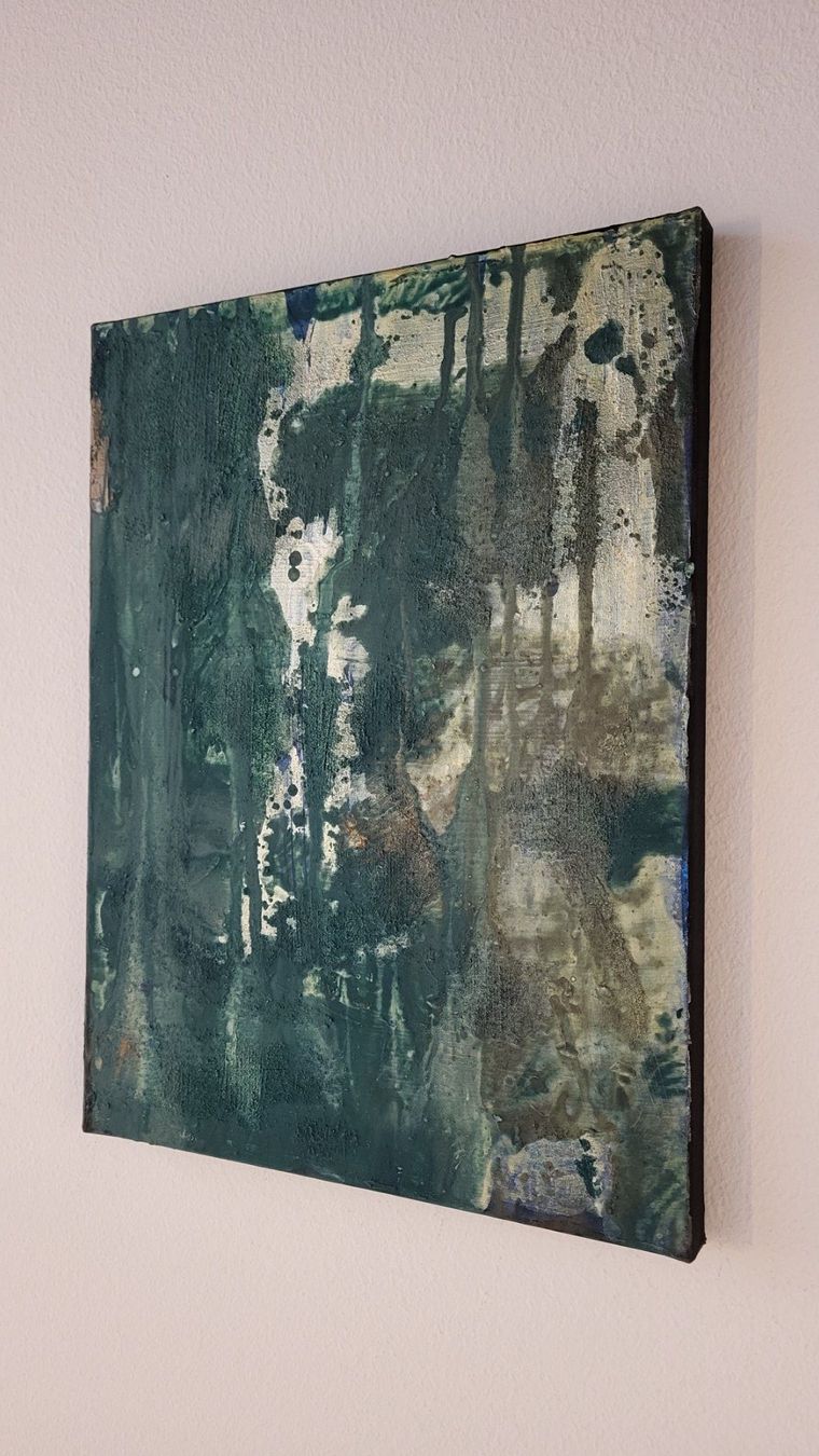 Dipinti: Original Kunstwerke Leinwand Gemälde – Usato da Zürich venduto da TurtleRain 3