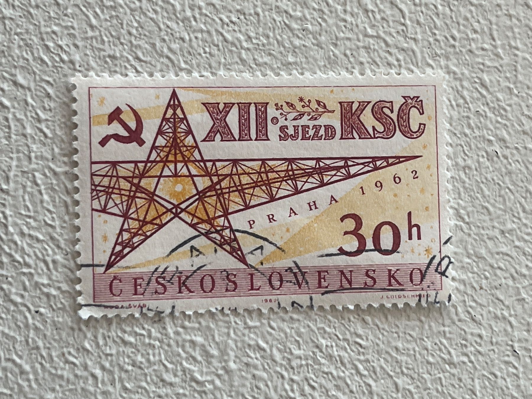 Tutti i francobolli: Ceskoslovensko Briefmarke – Usato da Chiasso venduto da AzenYa
