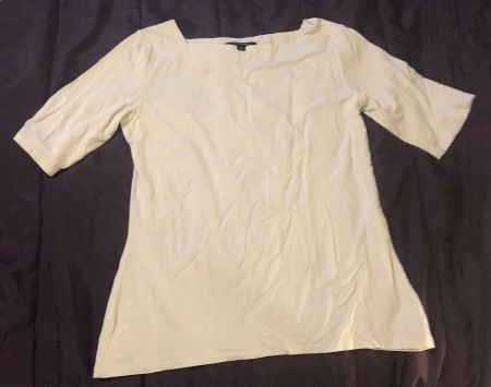 Top blanc t.38