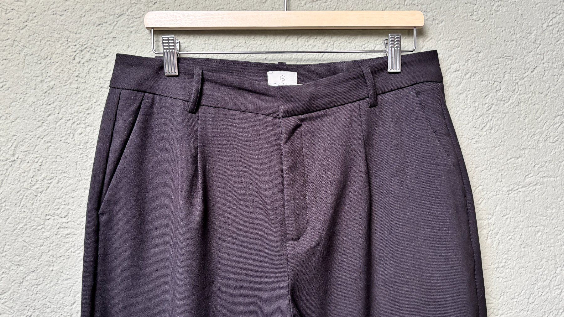 Pantaloni: Kaffe Stoffhose, schwarz, 42 – Usato da Spiegel b. Bern venduto da Laystyx 2