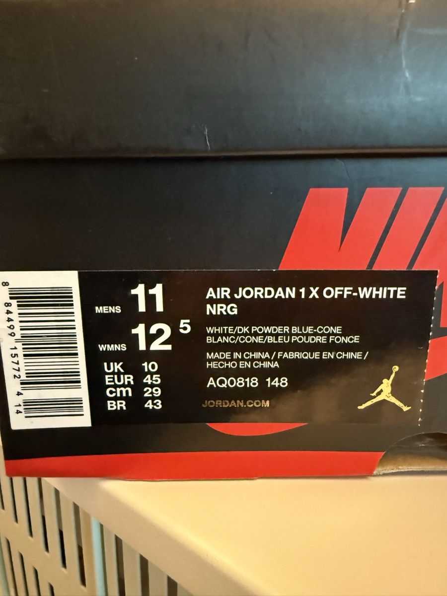 Jordan Herrenschuhe: Jordan 1 retro off white UNC – Gebraucht aus Basel von mha_nyf5 1