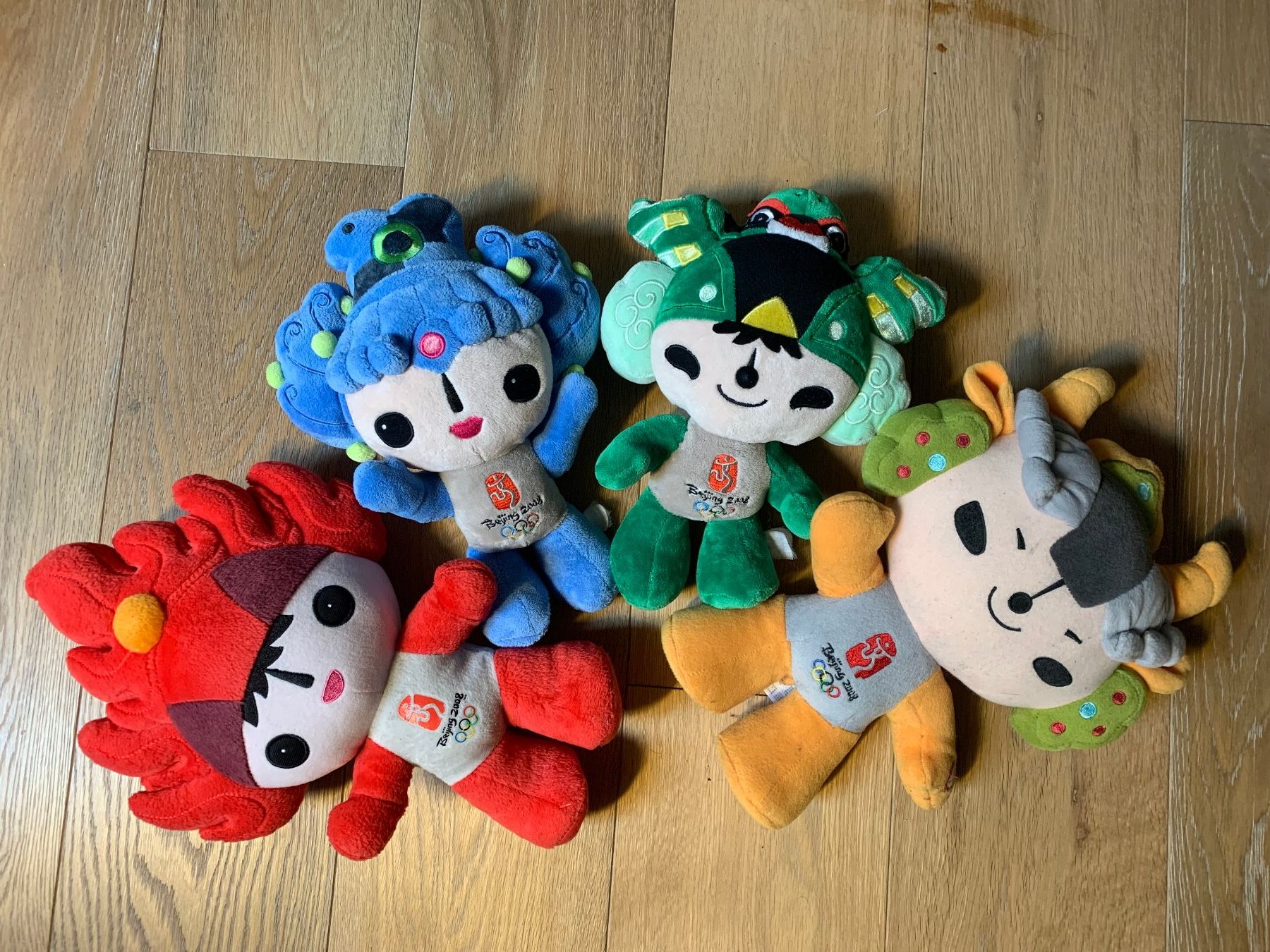 Bambole: Maskottchen Olympische Spiele Peking 2008 – Usato da Stettlen venduto da Mikeoxo