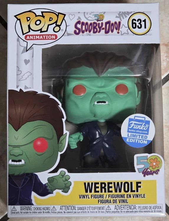 Funko Pop! Werewolf #631 Scooby-Doo! - Vaulted - RARE (Gebraucht) in ...