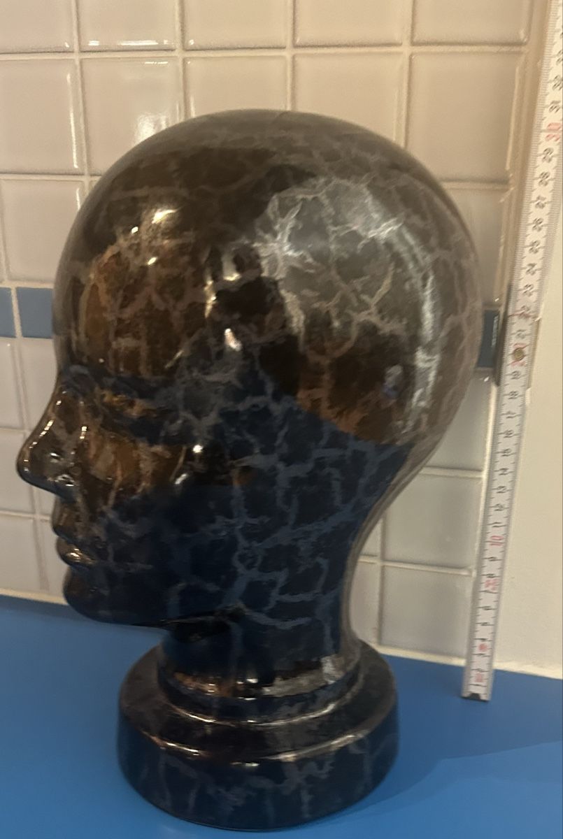 Skulpturen & Statuen: Dekorativer Kopf aus Keramik  – Gebraucht aus Bülach von larson27 3