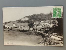 Alte PK / St Cergues - Gelaufen 1909