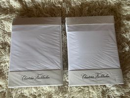 2 x Christian Fischbacher Fixleintücher 100x200 NEU