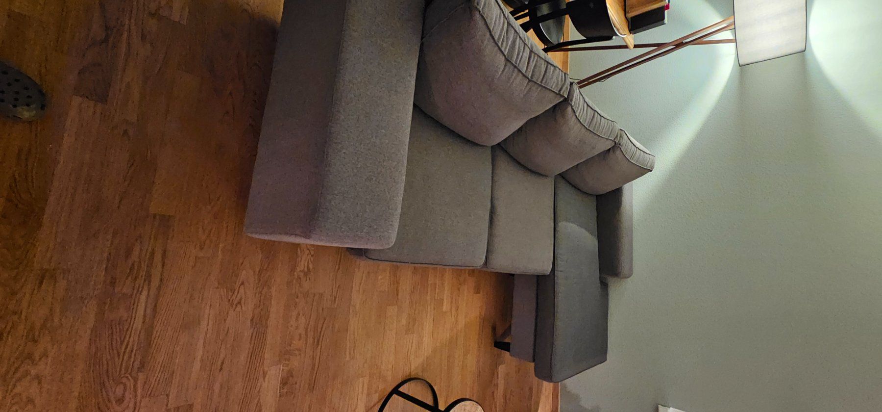 Divani: Ecksofa 260 cm – grau – Usato da Kriens venduto da Merz01 4