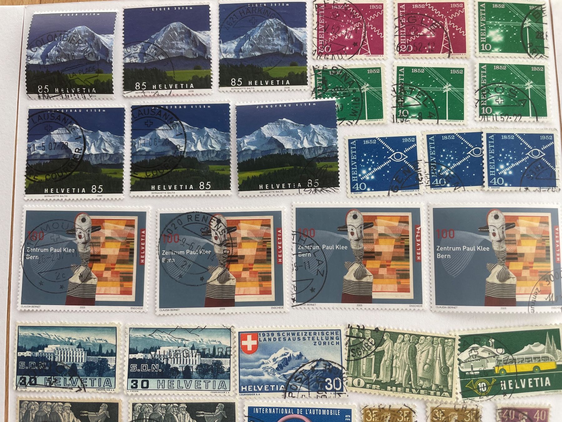 Alle Briefmarken: Belles oblitérations! – Gebraucht aus Sonceboz-Sombeval von Comment2 8