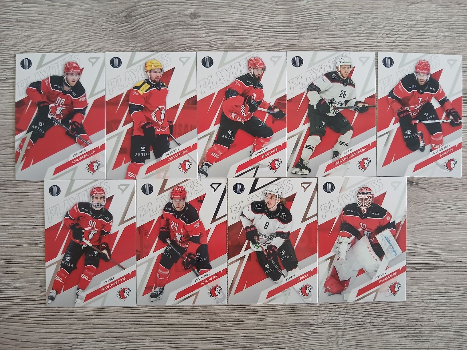 Sportzoo Sammelbilder & Trading cards: Komplettes Playoff Set Lausanne – Neu (gemäss Beschreibung) aus Düdingen von oliheimo92