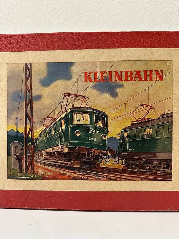 Kleinbahn Modellini di ferrovie: Kleinbahn Modellbahnset mit Transformator und Gleisen – Usato da Obernau venduto da Arche_Noah_Brocki 1