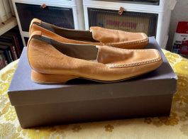 Bally Lederloafers Gr. 6.5 ( 36 )