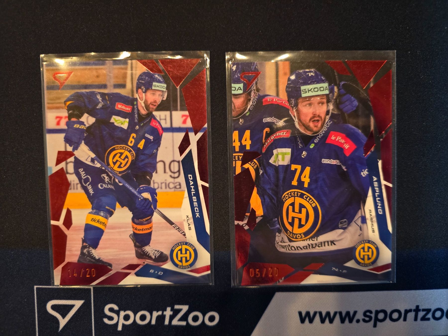 Sportzoo Carte collezionabili: HCD // Base Set - Red // Dahlbeck 14/20 & Asplund 05/20 – Usato da Beringen venduto da Candrox__