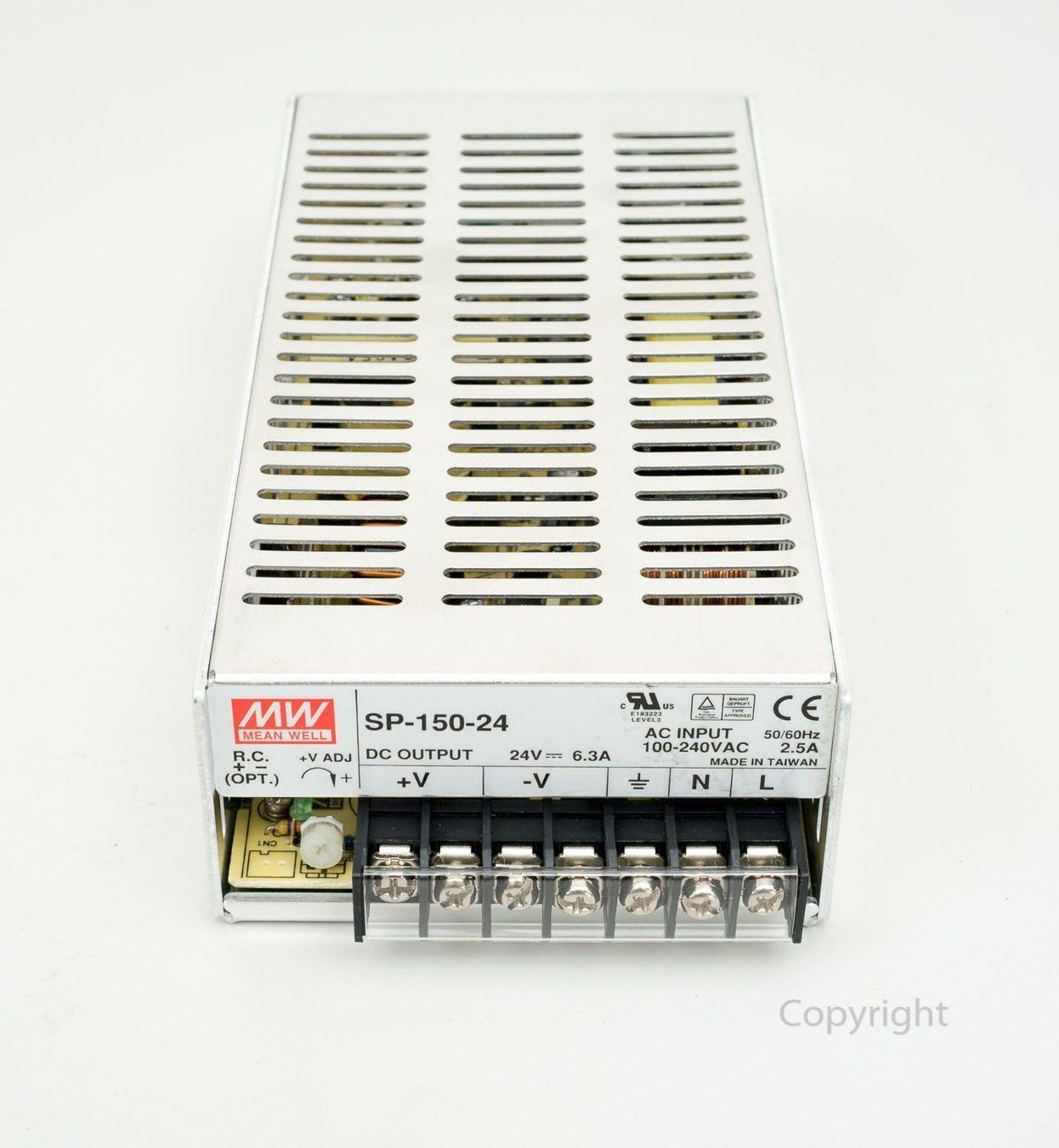 Konverter: Mean Well SP-150-24 / DC24 V / 6.3 A – Gebraucht aus Gland von YA414AX