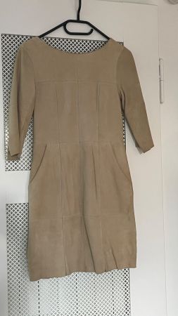 Wildleder Kleid H&M Grösse 34 beige