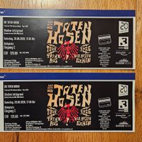 2 Stehplatztickets für Die Toten Hosen, Zürich 20.06.2026