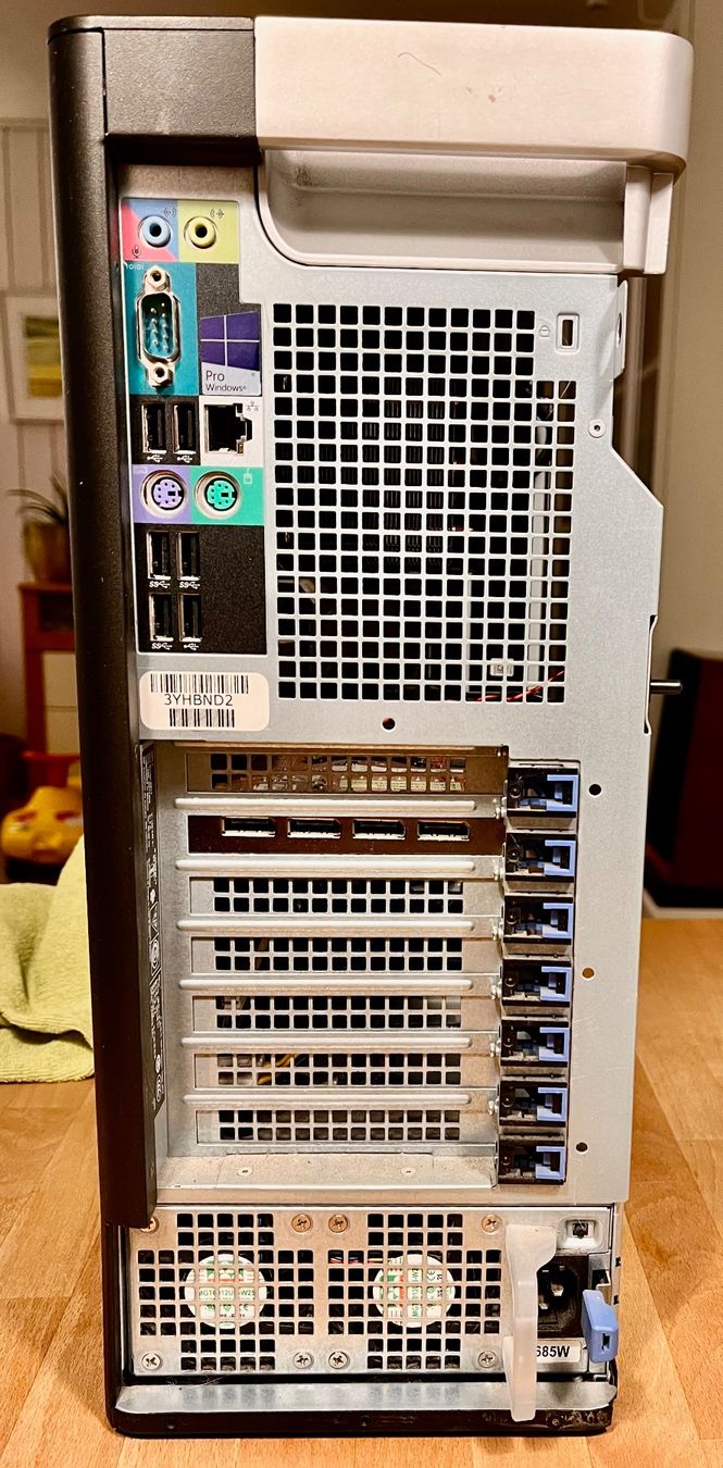 Dell PC: Dell Precision Tower 5810 (T5810) Workstation 2016 – Usato da Frauenfeld venduto da magro56 3