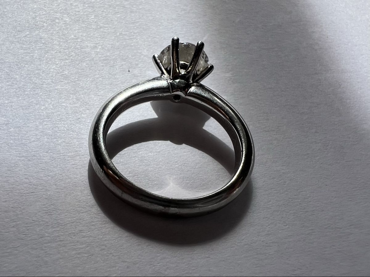 Bucherer Ringe: Diamond Engagement ring Diamant Platin Bucherer 1888 – Gebraucht aus Genthod von cha_8vfp 3