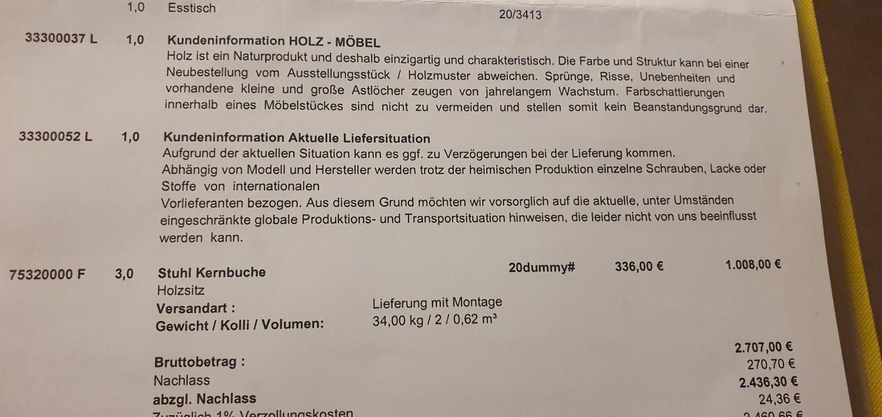 Sedie: 3 Holzstühle (neuwertig) – Usato da Oberhofen AG venduto da niel 4