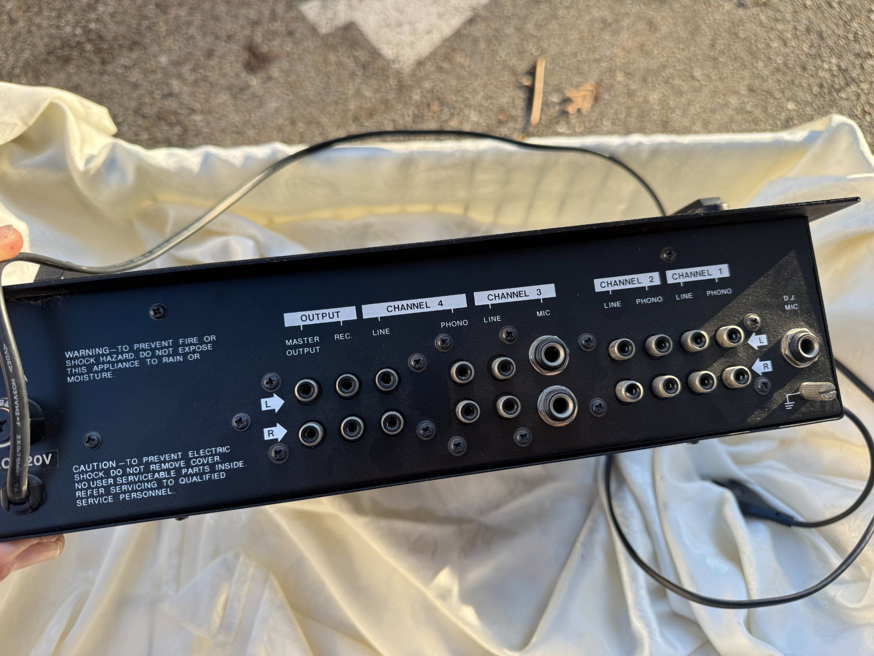 Equalizzatori: Telaudio MX-4530 Stereo Graphic Equalizer Mixer – Usato da Vacallo venduto da cri_229f 4