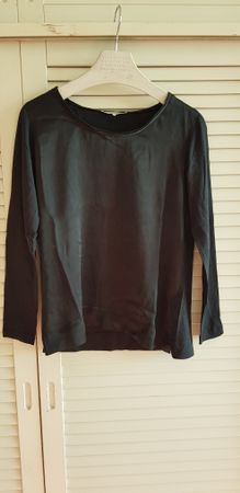 Gerard Darel pull-chemisier léger en soie et coton