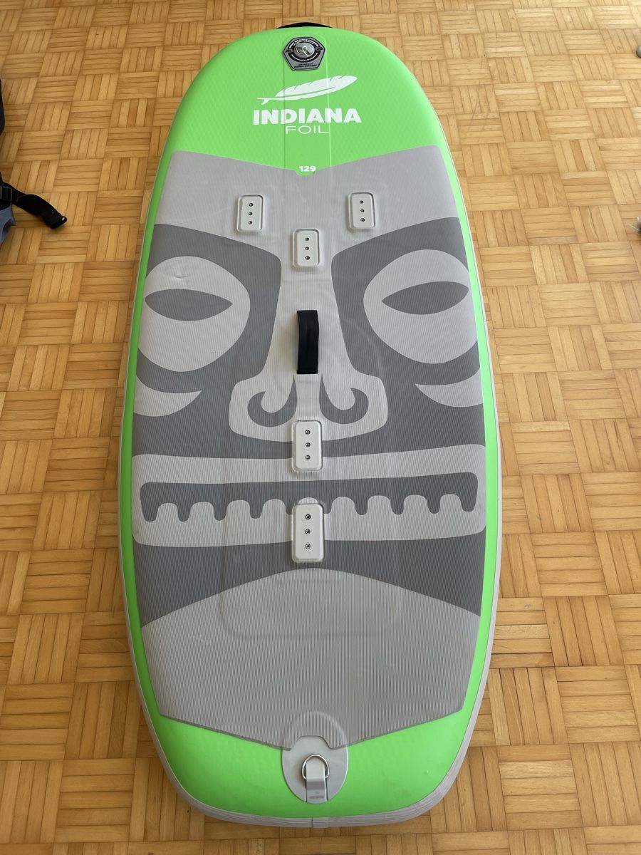 Indiana Tavole da surf e di nuoto: Wing Foil Board 129 Indiana inflatable  – Usato da Winterthur venduto da bsonic1 3