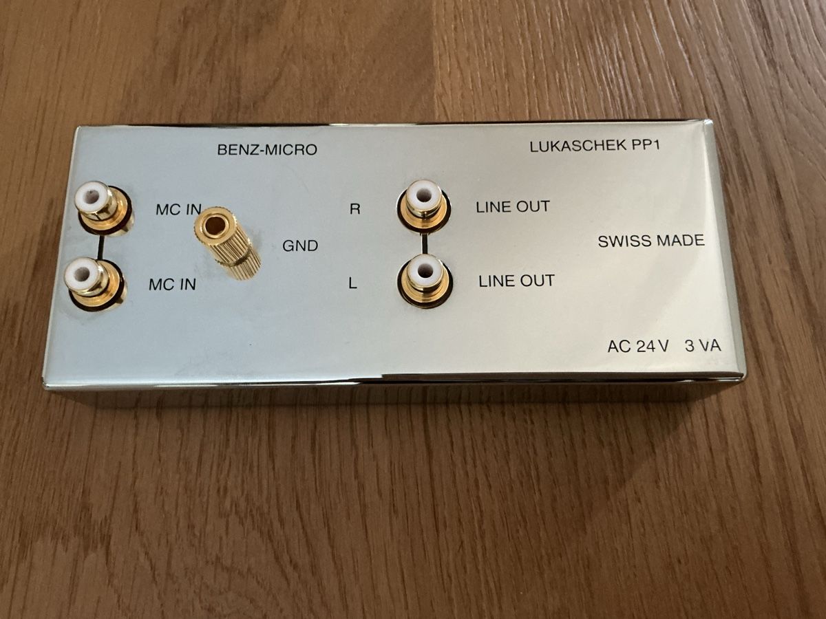 Amplificateurs: Phono Benz Micro Lukaschek PP1 – D'occasion à Villeneuve VD par jol_rjt6