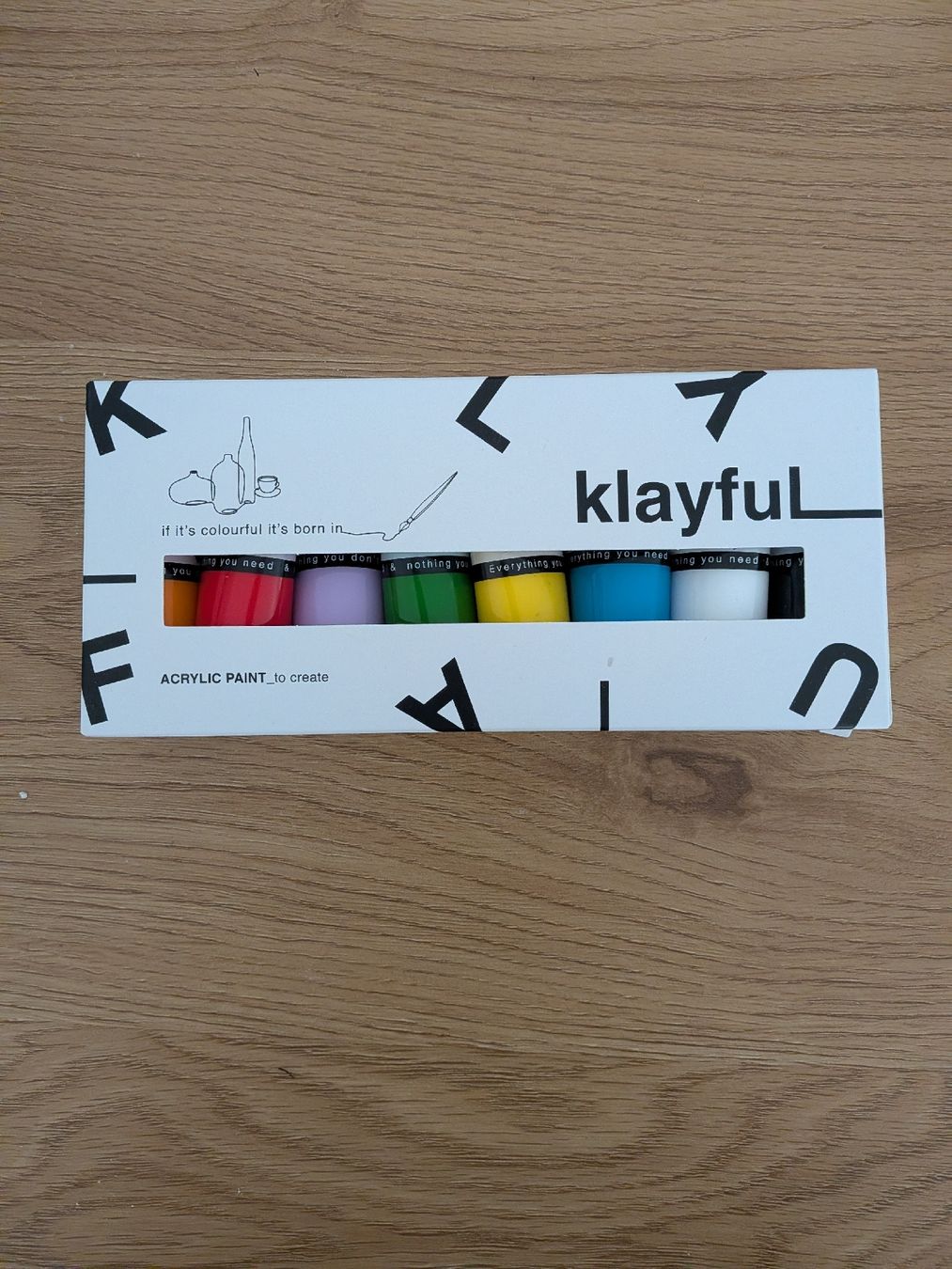 Peintures: Acrylic paint & brushes – D'occasion à Zürich par tysia2512 1